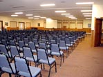 Inside Willome meeting hall