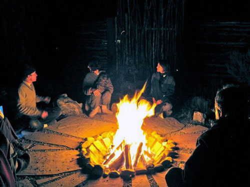 Campfire at Auromesa