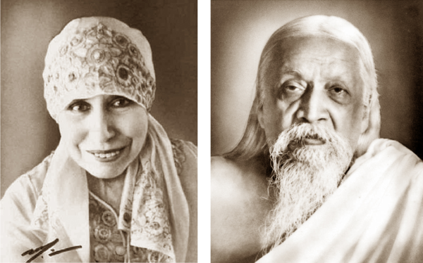 The Mother and Sri Aurobindo in 1950